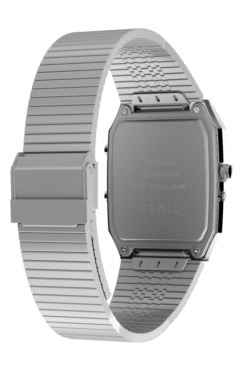 Timex<sup>®</sup> Q Timex 1982 Ana-Digi Reissue Bracelet Watch, 33mm, Alternate, color,