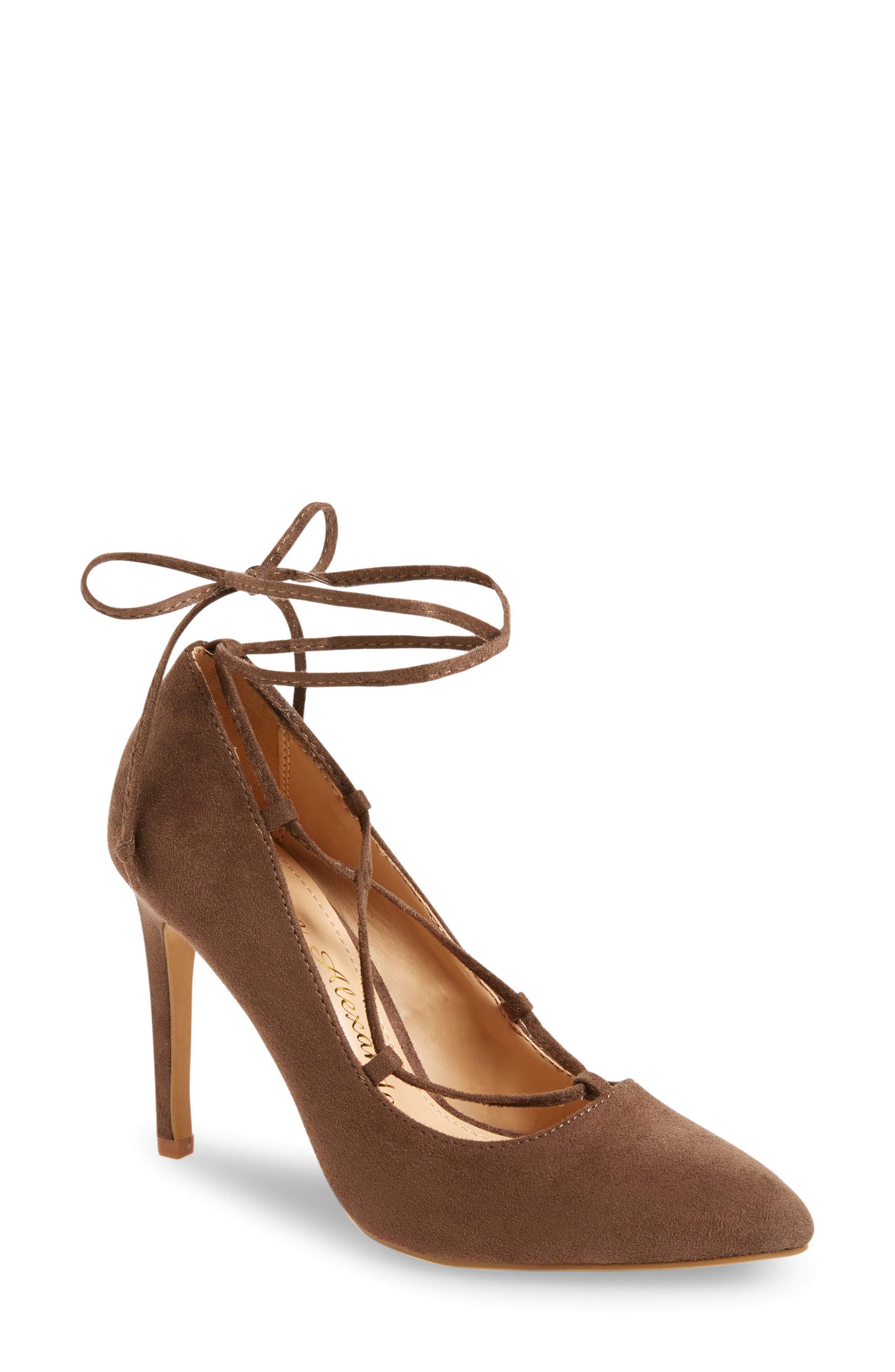 Athena Alexander Raja Lace-Up Pump, Alternate, color, 