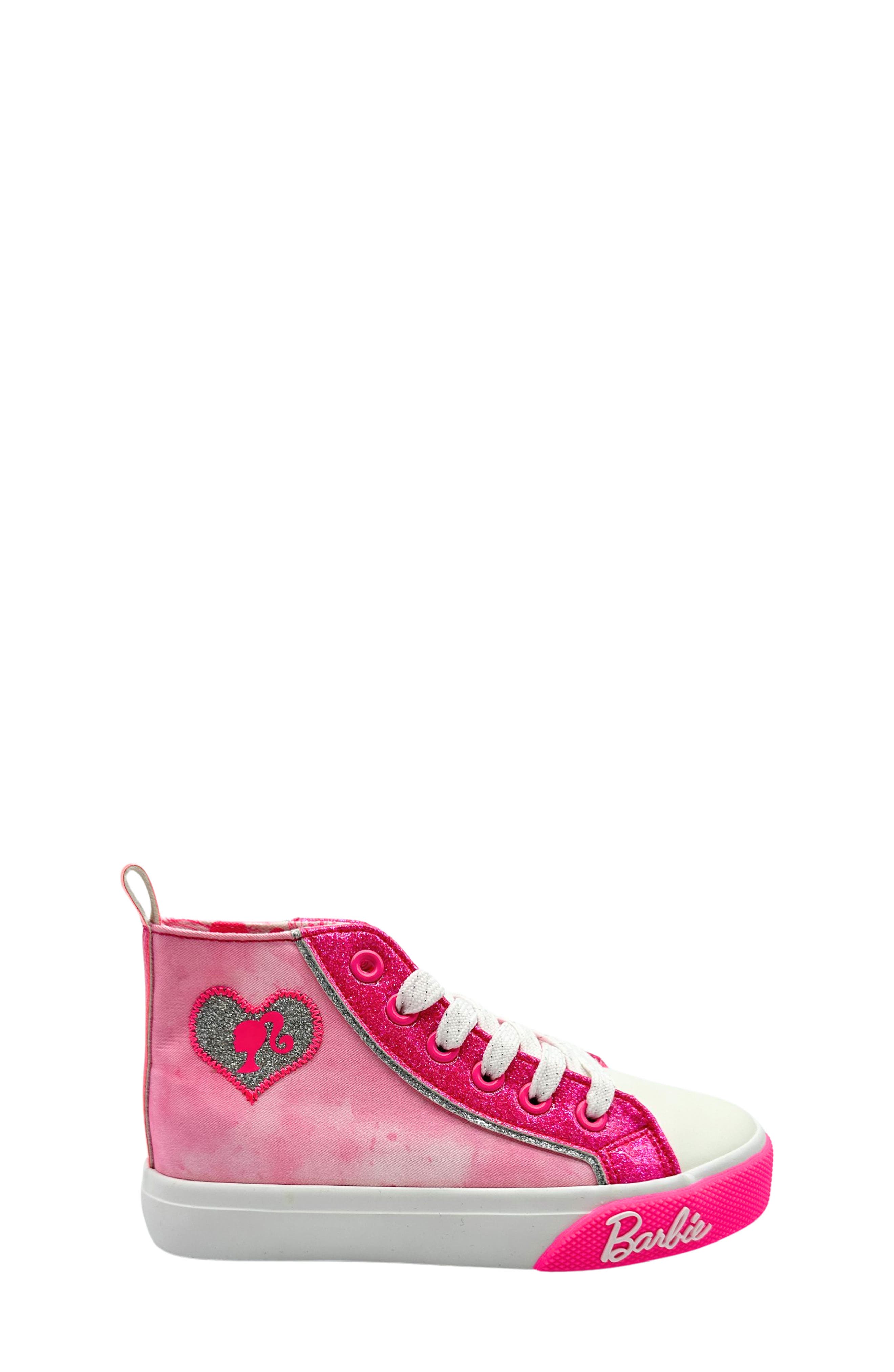 Ground Up Kids' Barbie<sup>®</sup> High Top Sneaker, Alternate, color, 