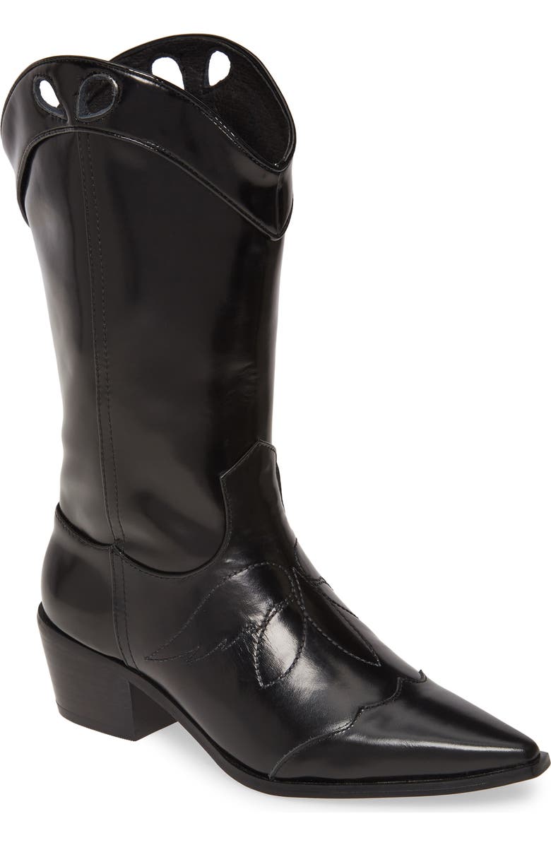 JAGGAR Cutout Western Boot, Main, color,