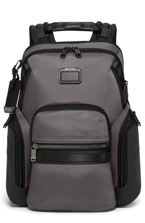 Tumi Alpha Bravo Navigation Backpack in Charcoal 