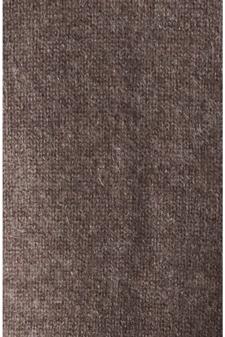 Kaia Cashmere V-neck Cardigan, Alternate, color, COFFEE