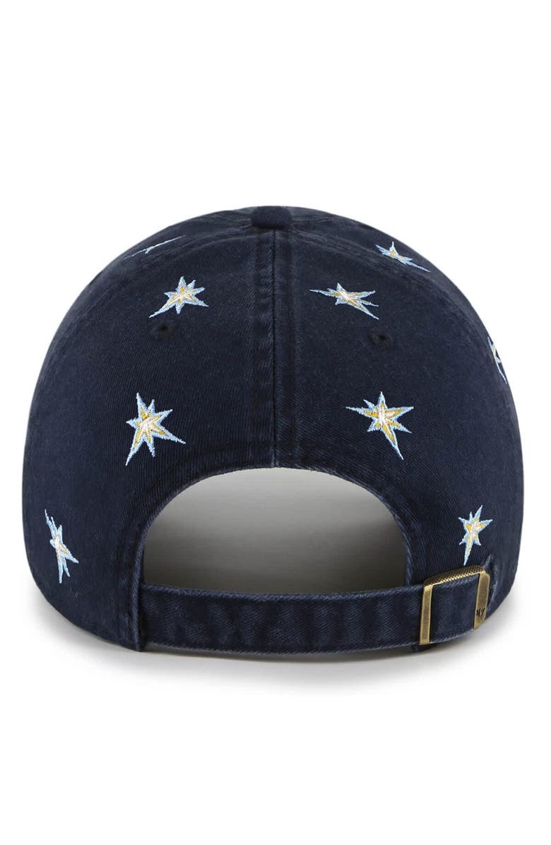 '47 Women's '47 Navy Tampa Bay Rays Confetti Clean Up Adjustable Hat, Alternate, color, Navy