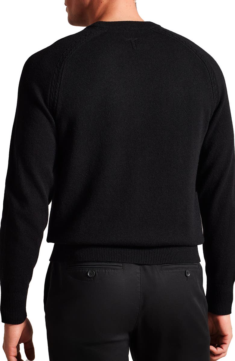 Ted Baker London Glant Cable Detail Cashmere Sweater, Alternate, color,