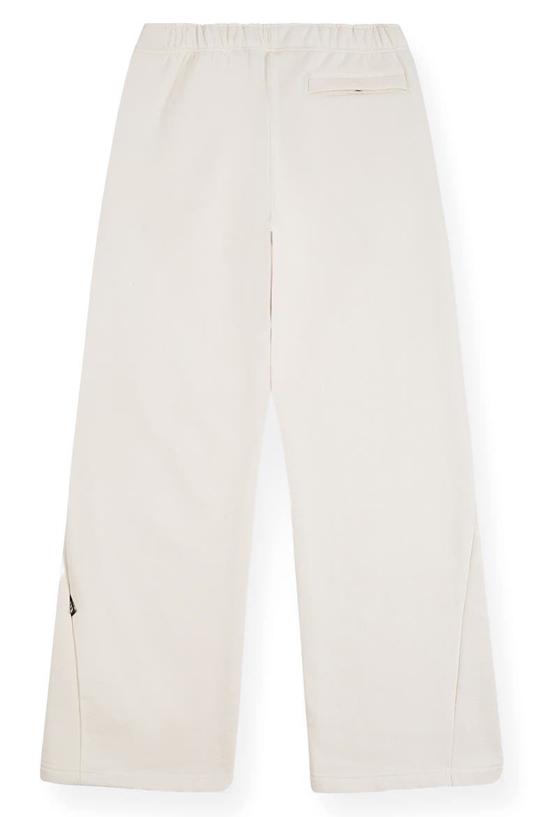 Script Weld Logo Open Hem Sweatpants, Alternate, color, OATMEAL
