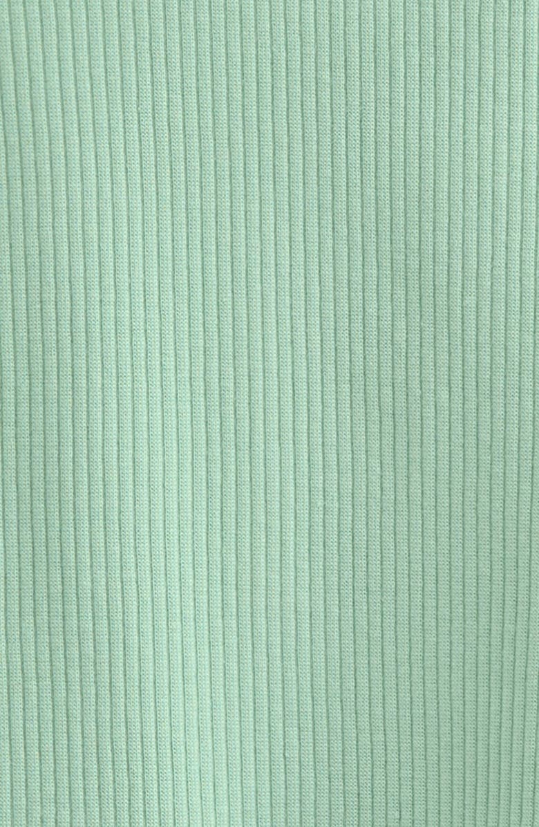 Nordstrom Rib Romper, Alternate, color, Green Pale Jade