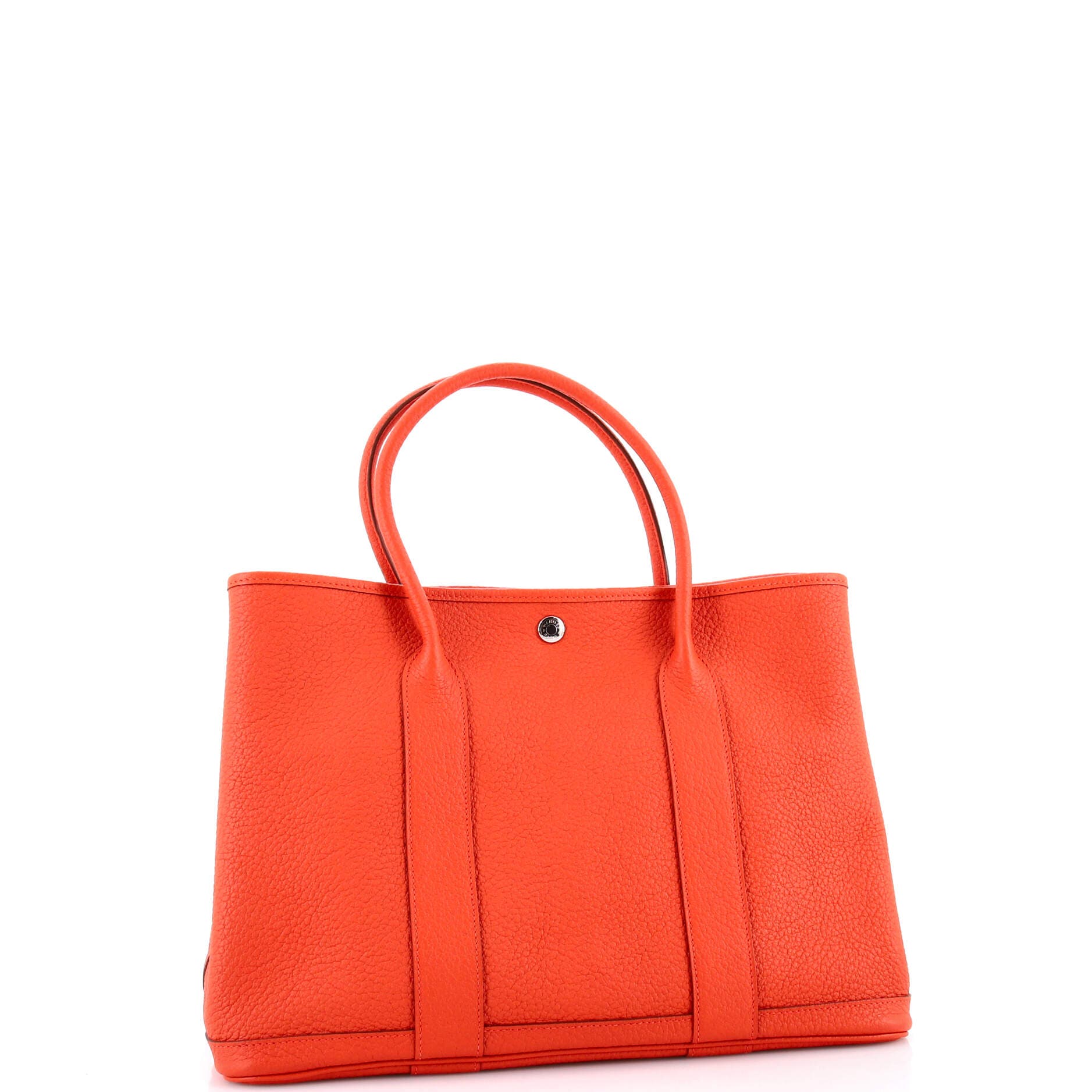 Pre-Owned Hermes Garden Party Tote Leather 36, Alternate, color, Capucine