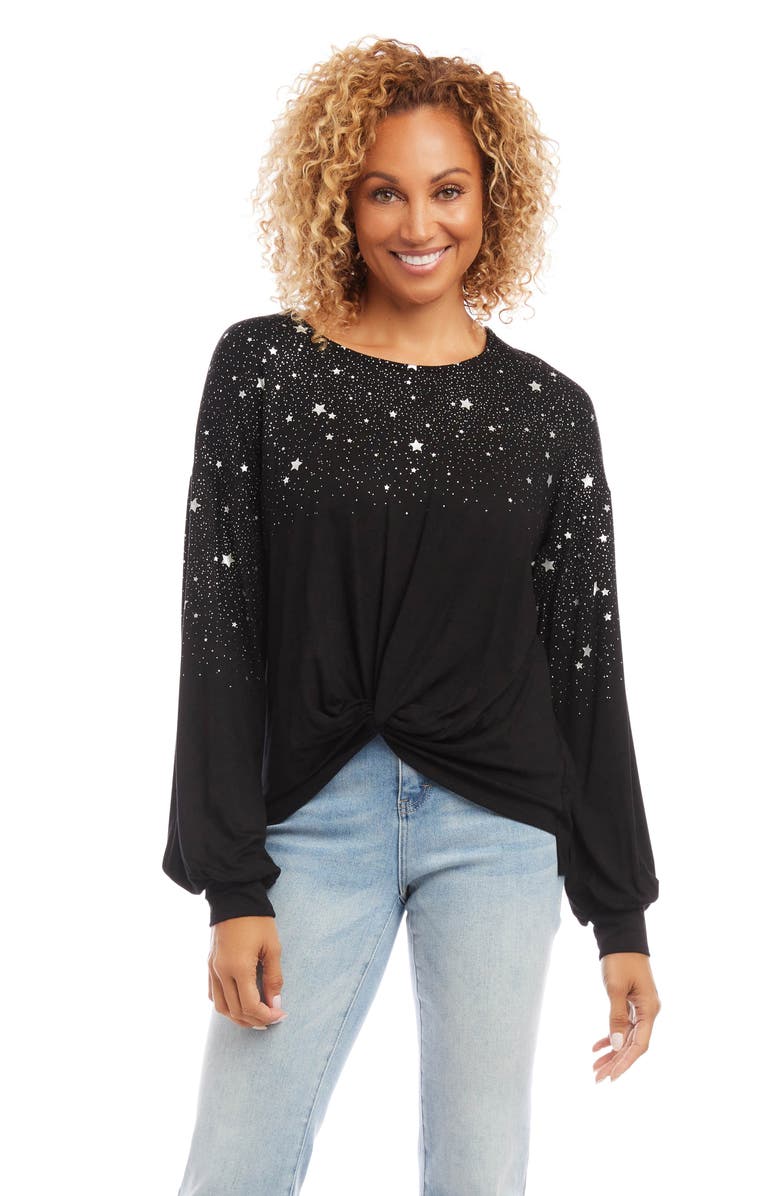 Karen Kane Star Print Top, Alternate, color,