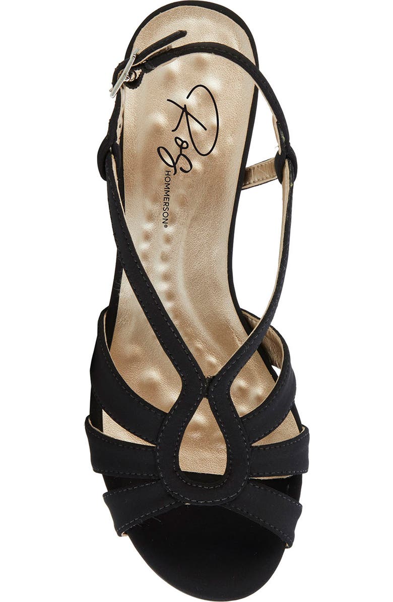 Ros Hommerson Leandra Slingback Sandal, Alternate, color, Black