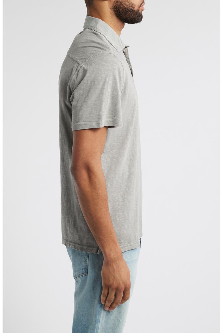 Condesa Canyon Organic Cotton Polo Shirt, Alternate, color, ULTIMATE GREY