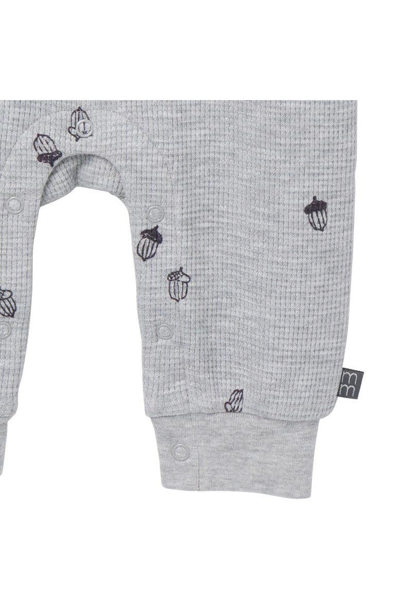 Acorn Slouch Romper, Alternate, color, Grey Heather Acorn