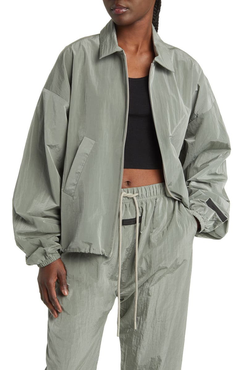 Fear of God Essentials Nylon Shell Bomber Jacket | Nordstrom
