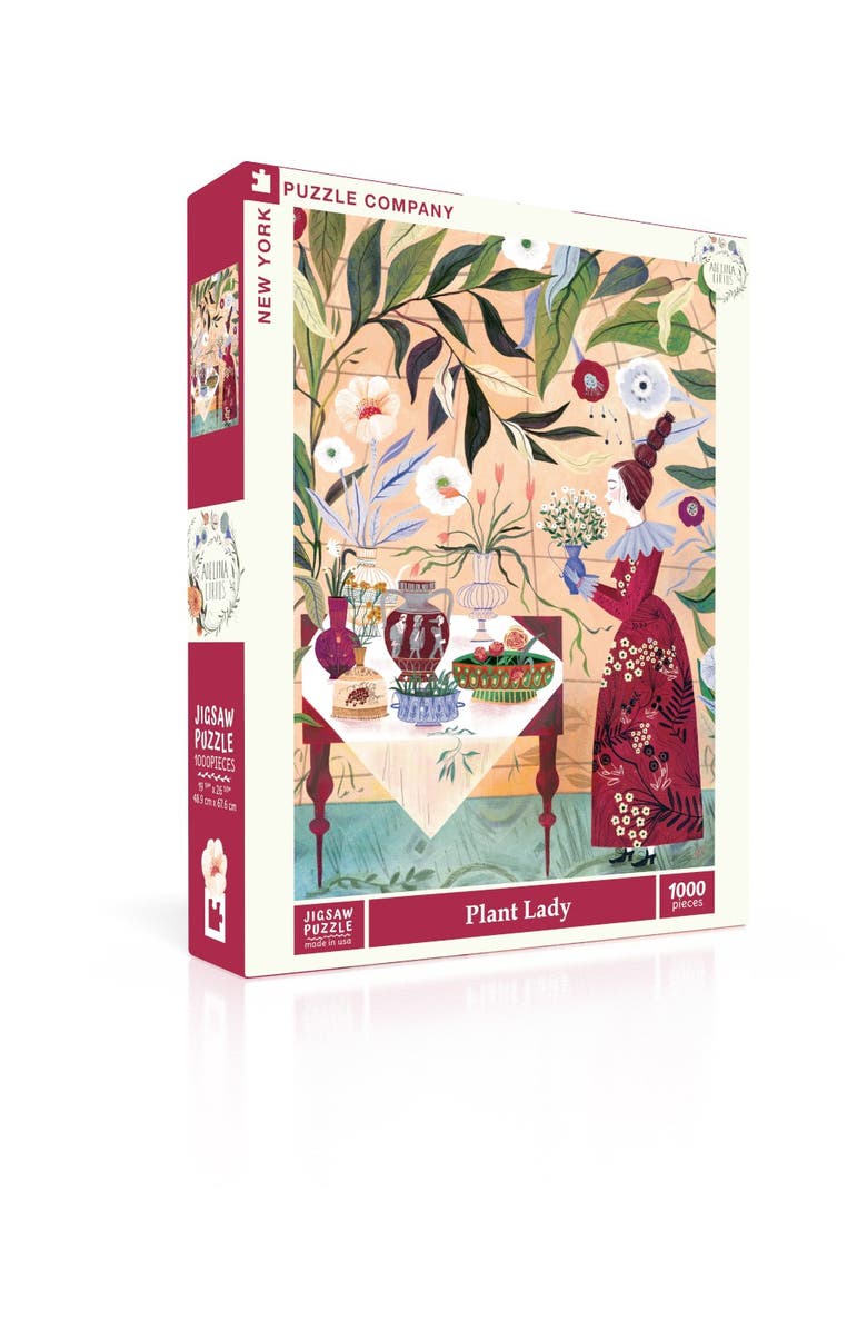 NEW YORK PUZZLE COMPANY Plant Lady 1000 Piece Puzzle, Alternate, color, NO COLOR