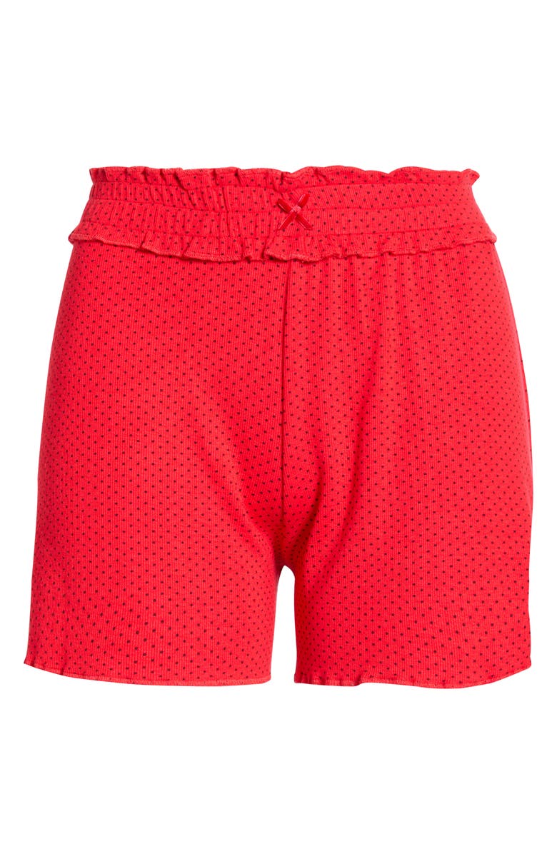KILO BRAVA Print Pajama Shorts, Alternate, color, Scarlett Dot
