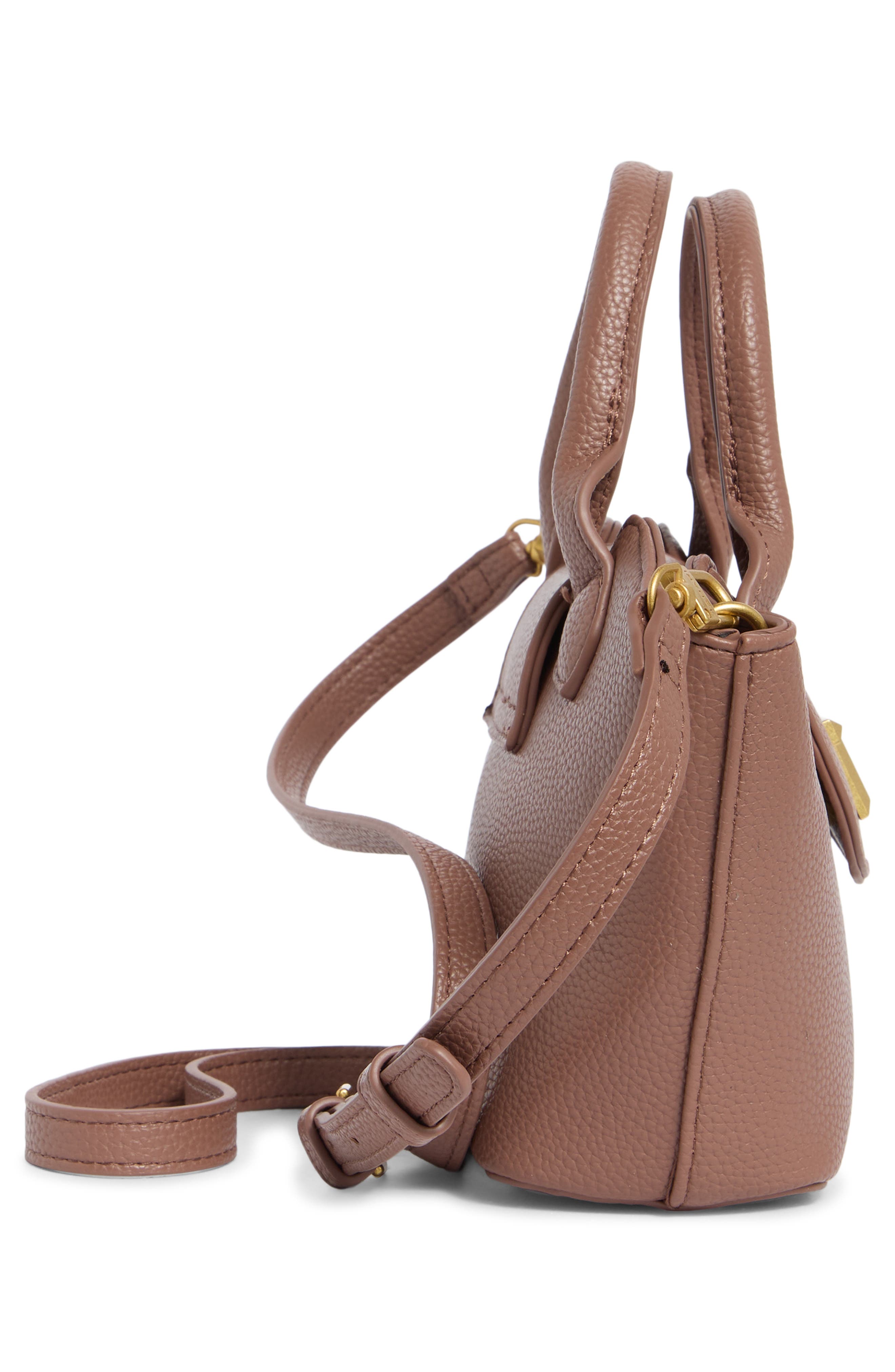 Elle Top Handle Bag, Alternate, color, COFFEE