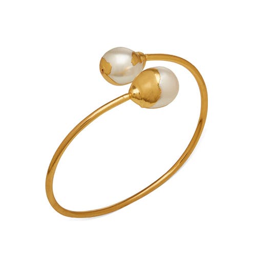 Dhwani Bhansal Reva Bracelet In Gold Plated