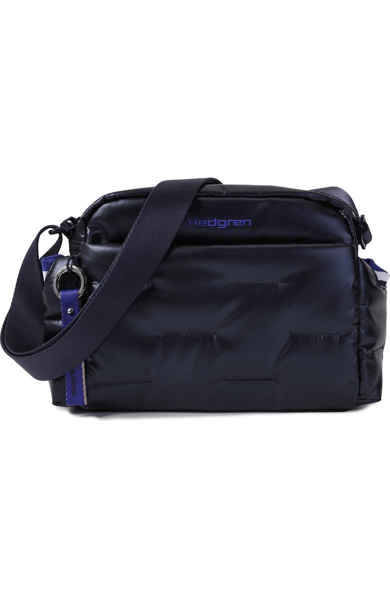 Hedgren Cozy Water Repellent Shoulder Bag, Main, color, Peacoat Blue