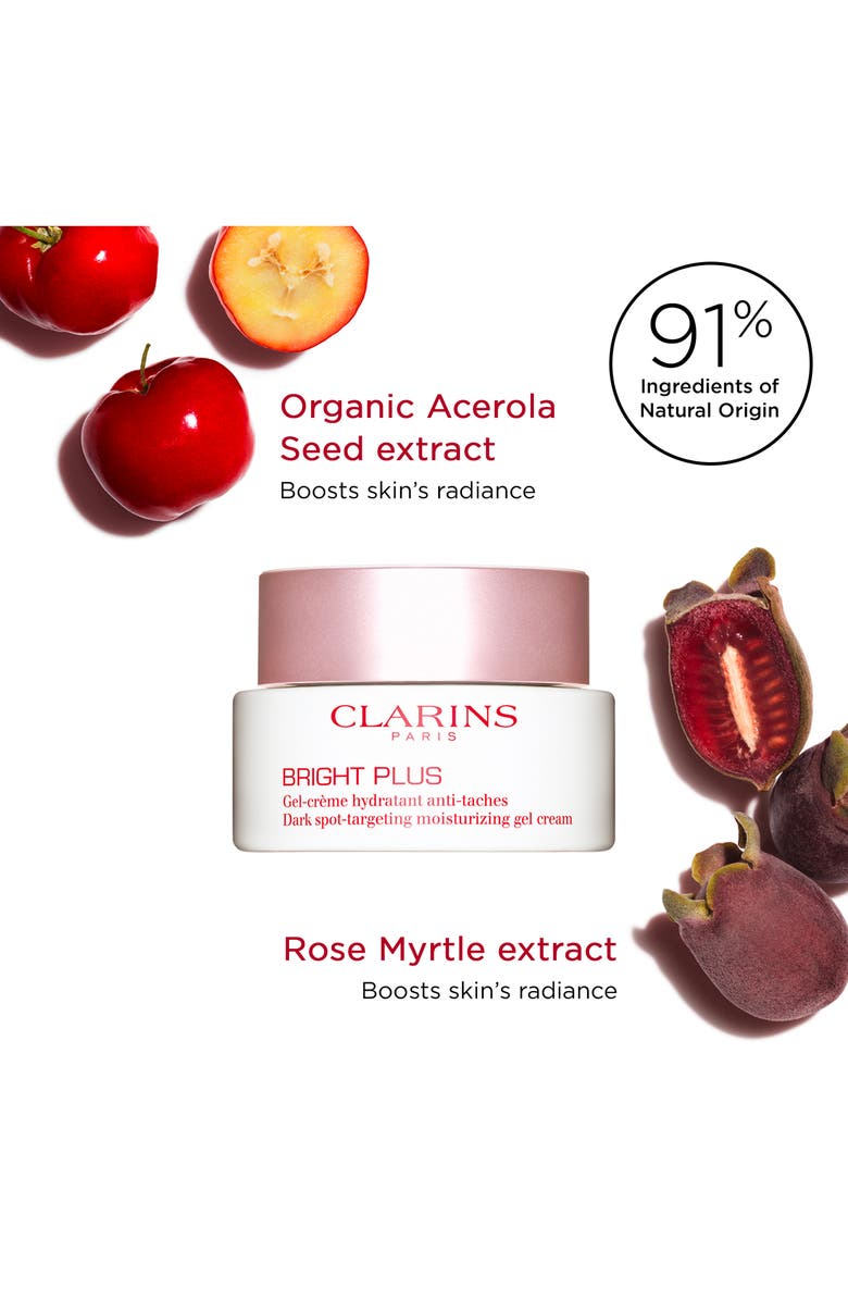 Clarins BRIGHT PLUS Dark Spot & Vitamin C Gel Moisturizer, Alternate, color,