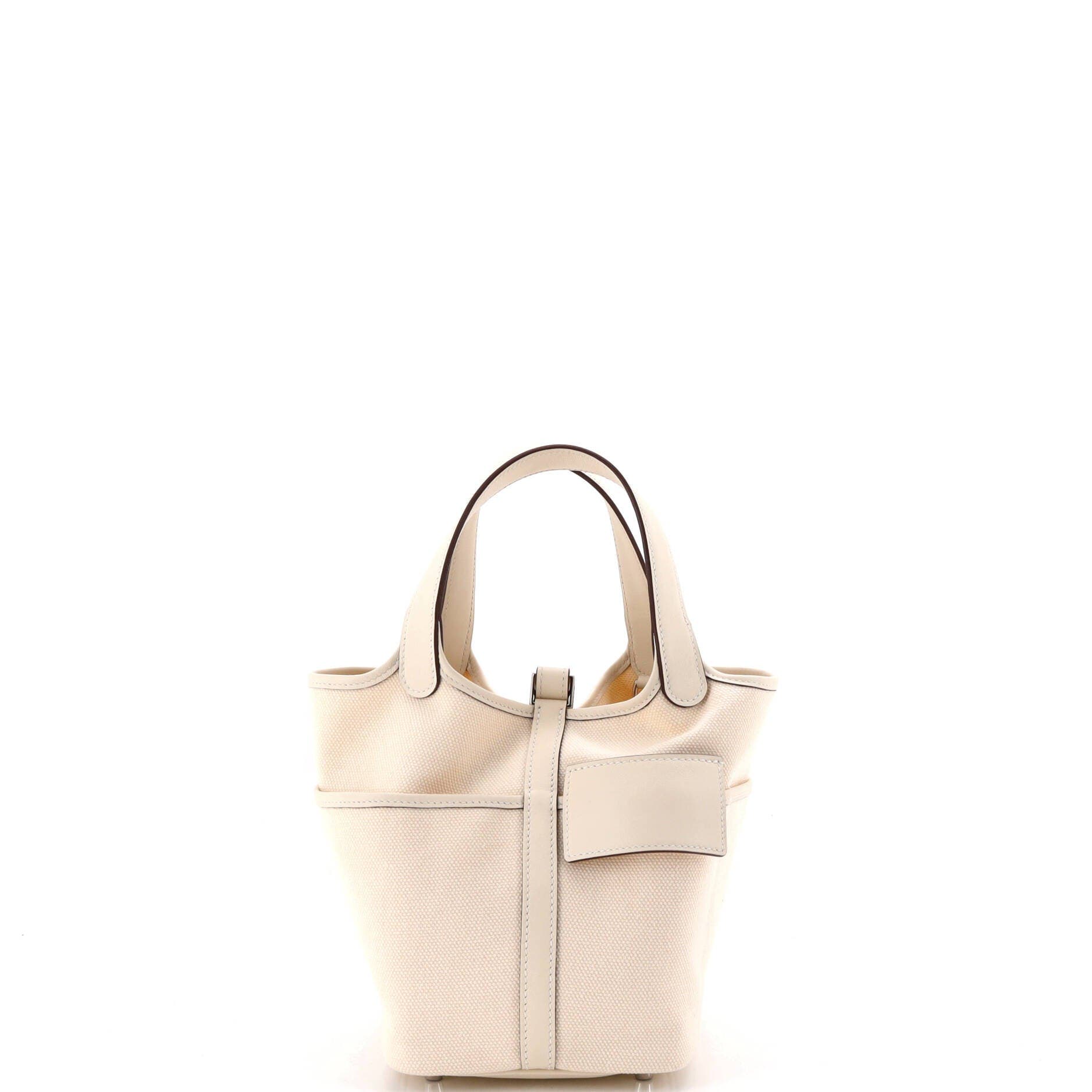 Cargo Picotin Lock Bag Canvas and Swift PM, Alternate, color, White