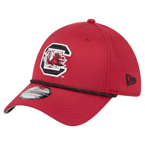 Men's New Era  Garnet South Carolina Gamecocks Rope 39THIRTY Flex Hat