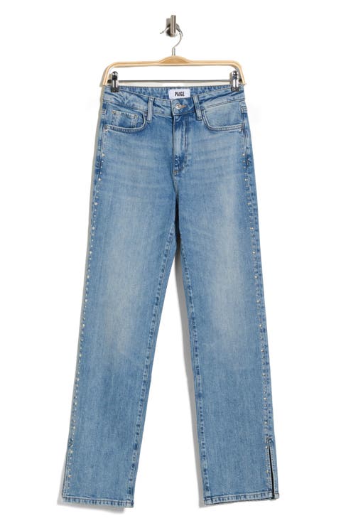 Stevie Slit Studded Skinny Jeans