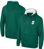 COLOSSEUM Men's Colosseum Green Charlotte 49ers Team Half-Zip Pullover Hoodie