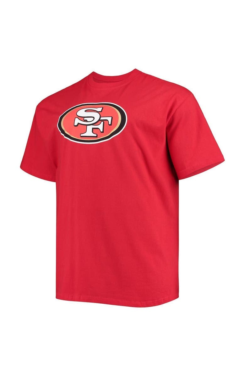 FANATICS Men's Fanatics Branded Nick Bosa Scarlet San Francisco 49ers Big & Tall Player Name & Number T-Shirt, Alternate, color, Scarlet