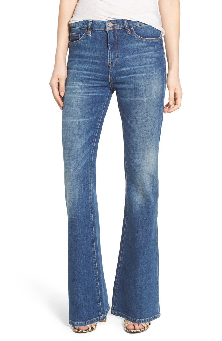 BLANKNYC High Rise Flare Jeans, Main, color,
