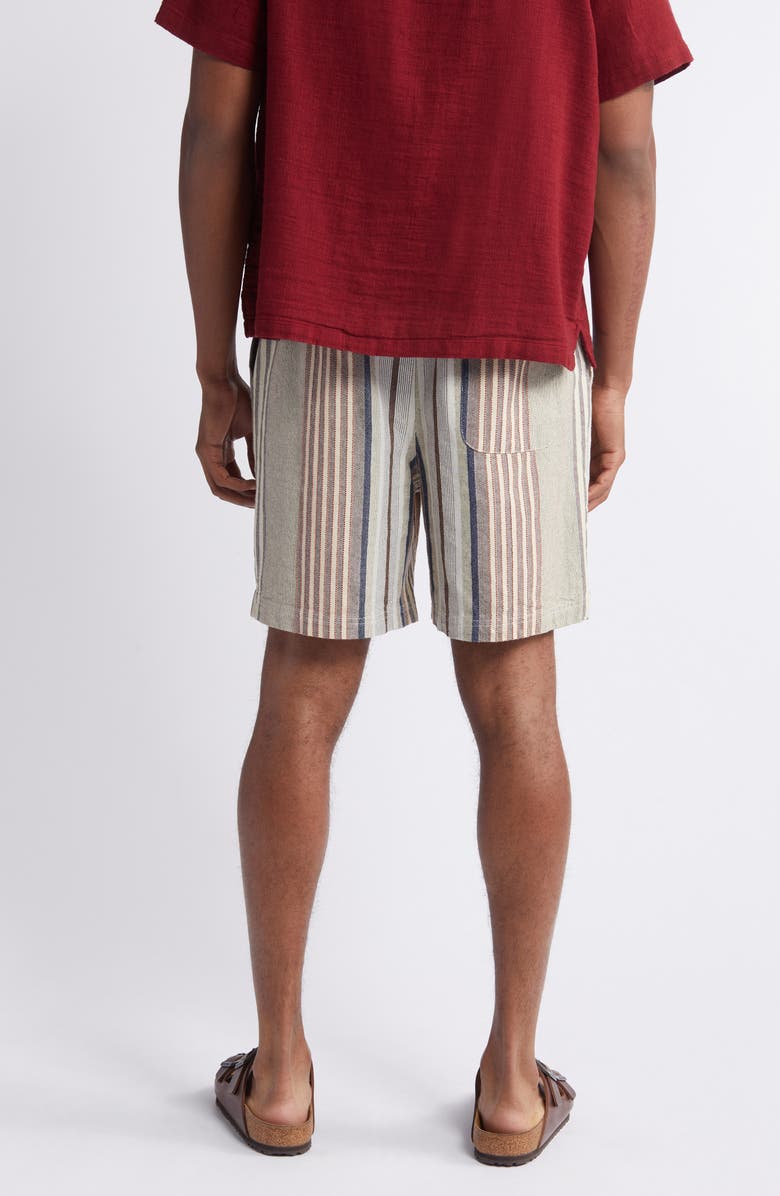 BDG Urban Outfitters Stripe Drawstring Waist Cotton Shorts, Alternate, color, 