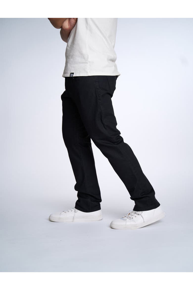 Slim-Straight, Premium Black Stretch Jeans, Alternate, color, Black