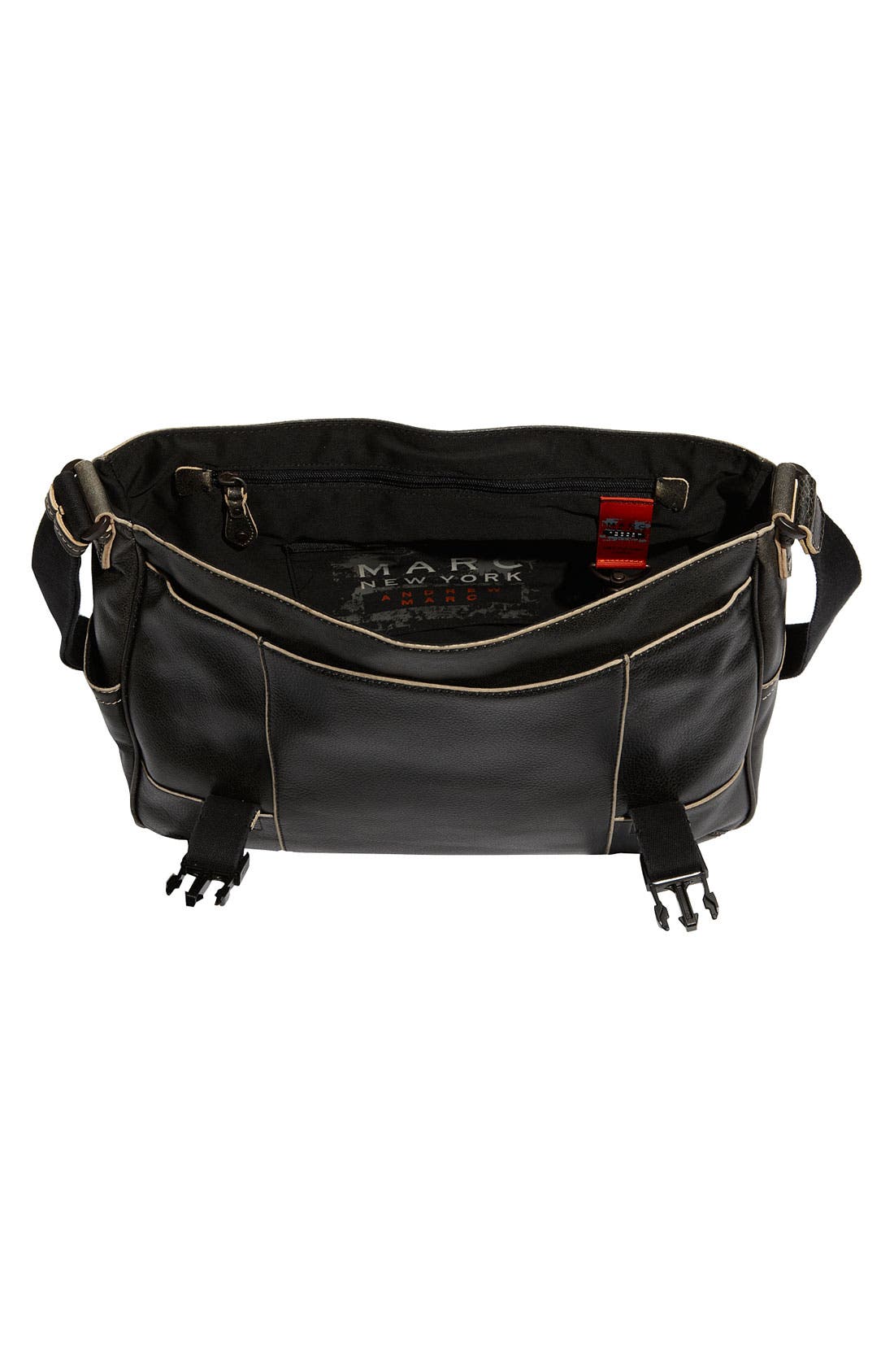 Marc New York by Andrew Marc Vintage Leather Messenger Bag, Alternate, color, 