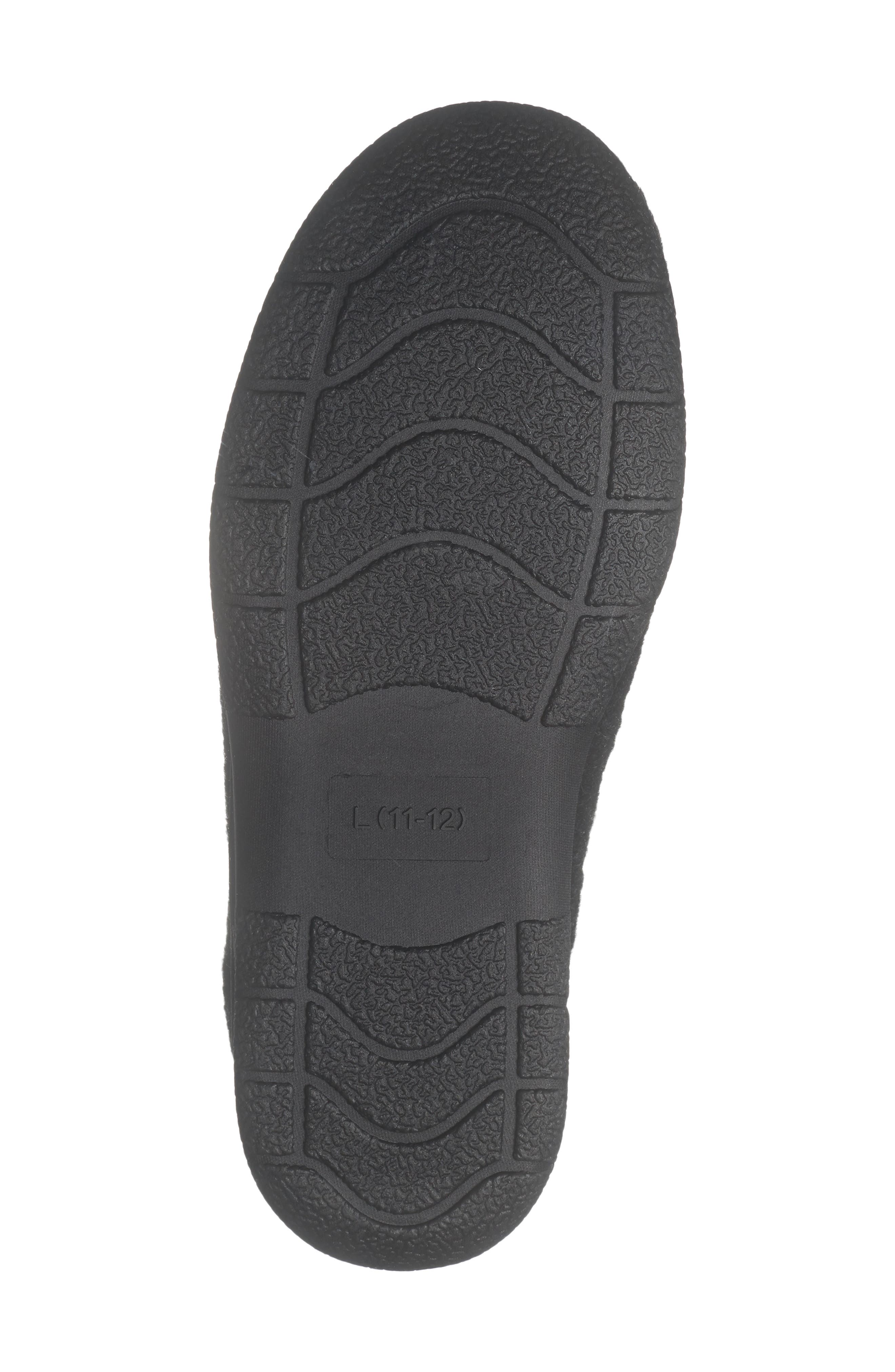 Samson Faux Shearling Lined Clog Slipper, Alternate, color, DARK GREY HEATHER