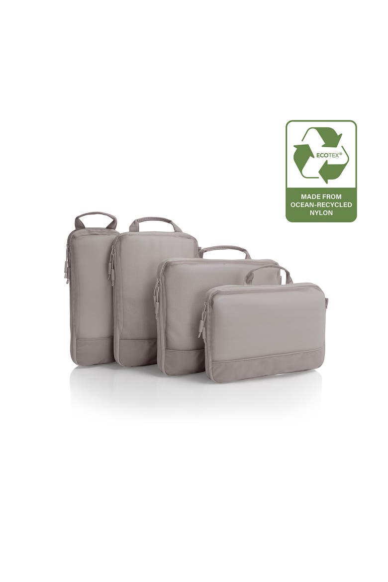 EcoTex® Compression Packing Cube 4 Piece Set, Main, color, Atmosphere