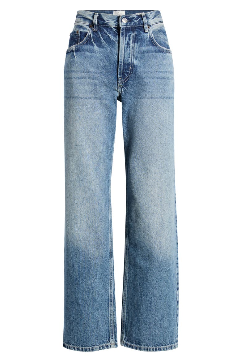 Del Mar Boyfriend Jeans, Alternate, color, AGED INDIGO
