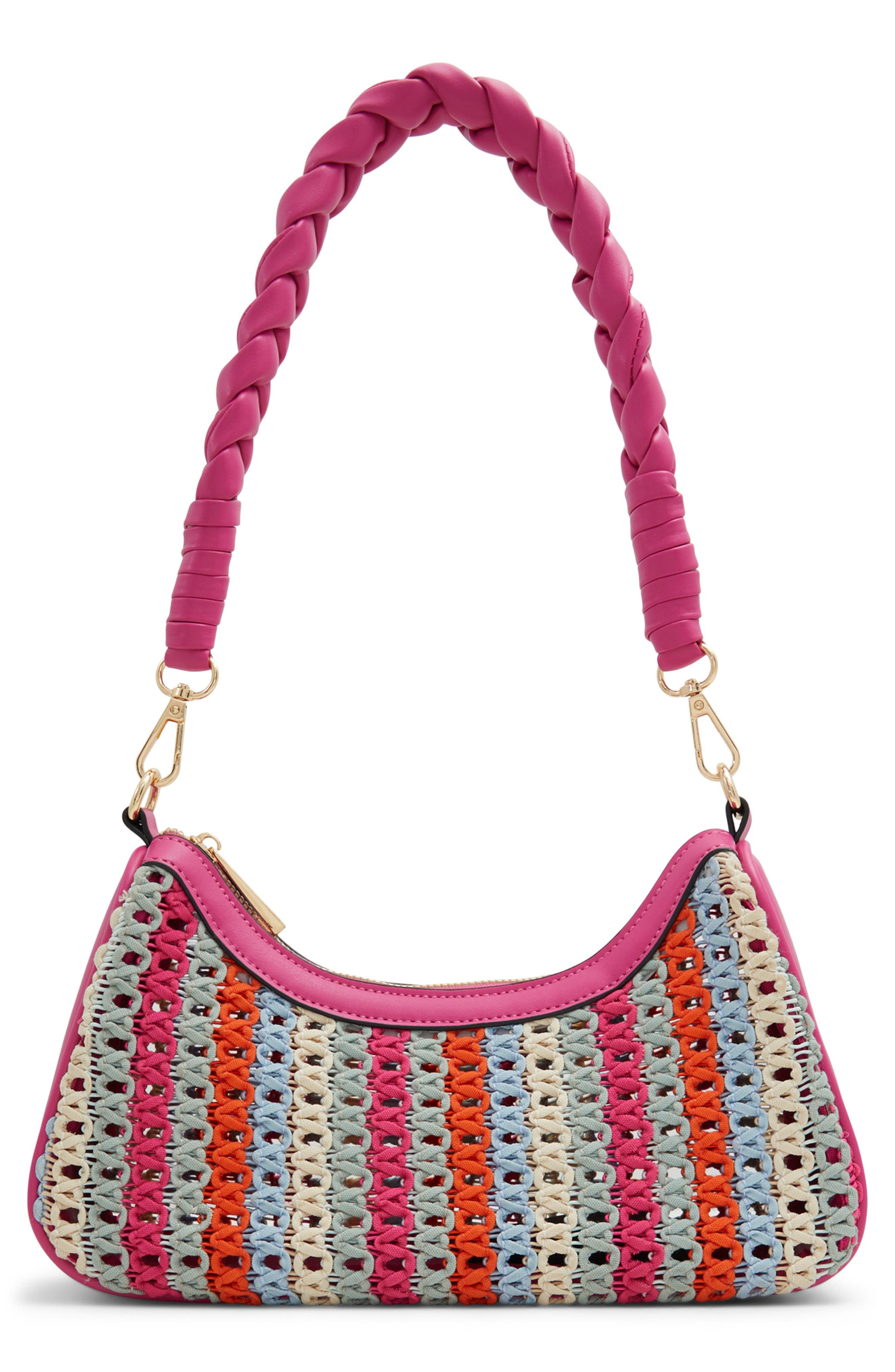 ALDO Emrysx Woven Shoulder Bag, Main, color, 