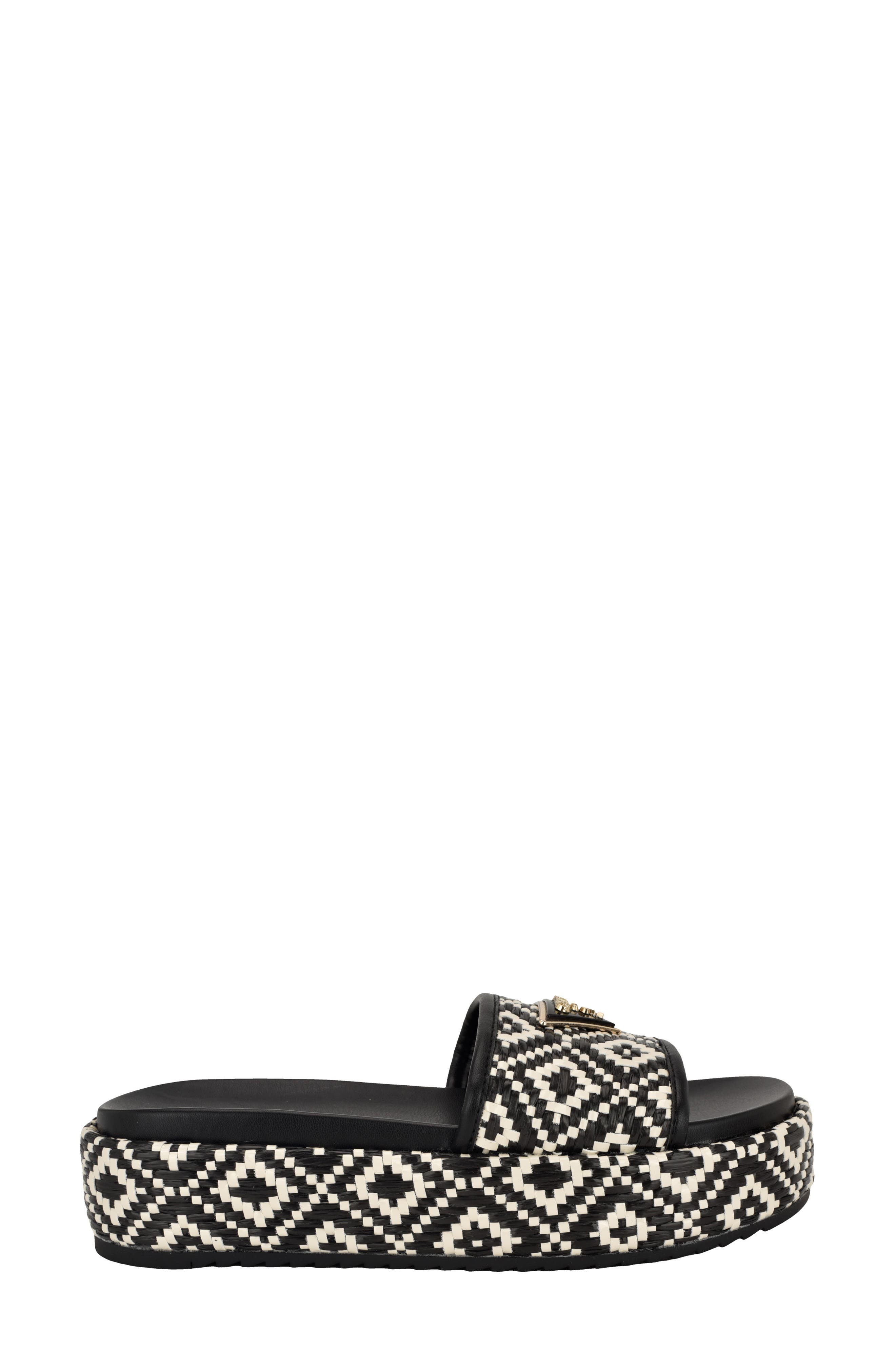 GUESS Longoh Platform Sandal, Alternate, color, 