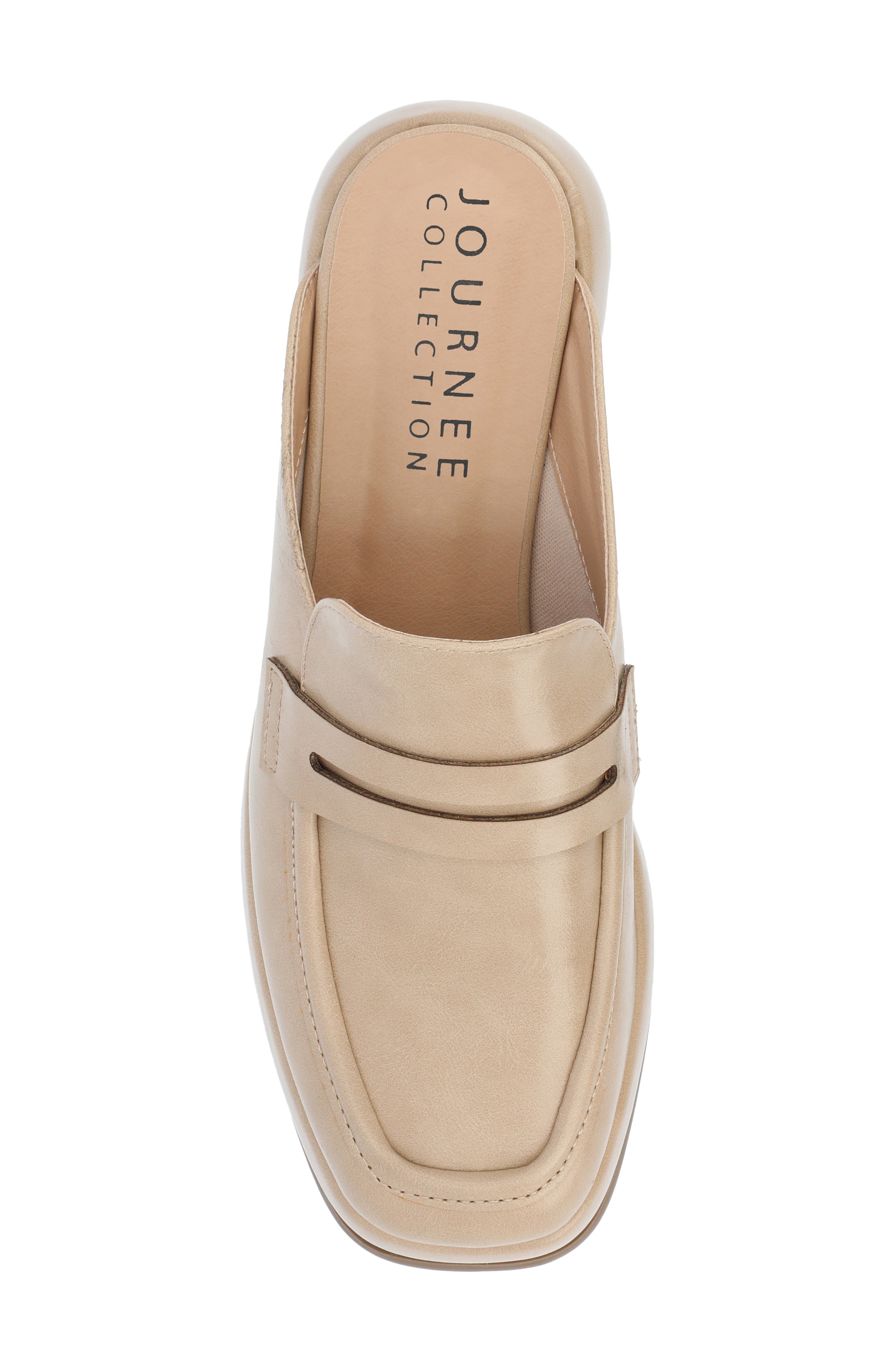 Antonia Loafer Mule, Alternate, color, TAN