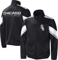 G-III SPORTS BY CARL BANKS Men's G-III Sports by Carl Banks Black Chicago White Sox Earned Run Full-Zip Jacket