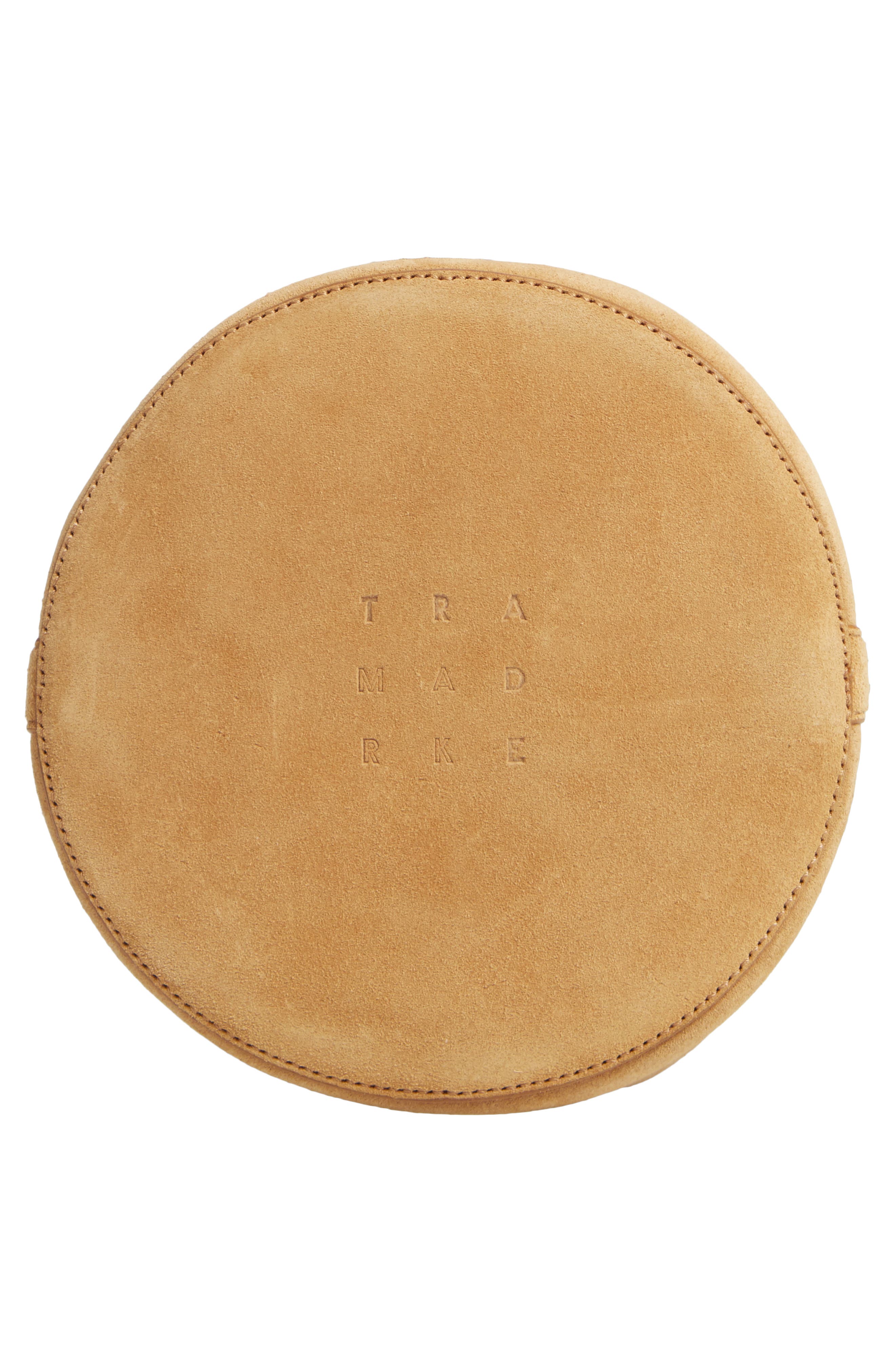 TRADEMARK Goodall Leather Bucket Bag, Alternate, color, 