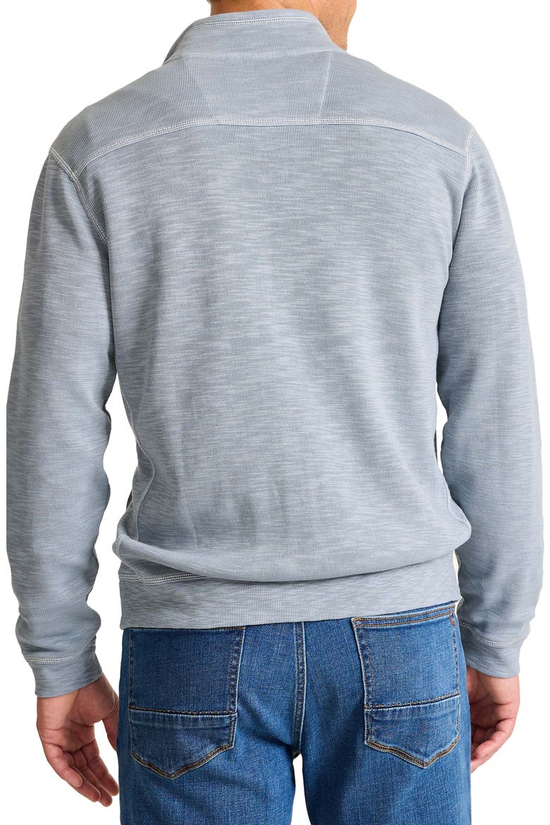 Tobago Bay Slub Rib Zip Front Jacket, Alternate, color, ICED SLATE