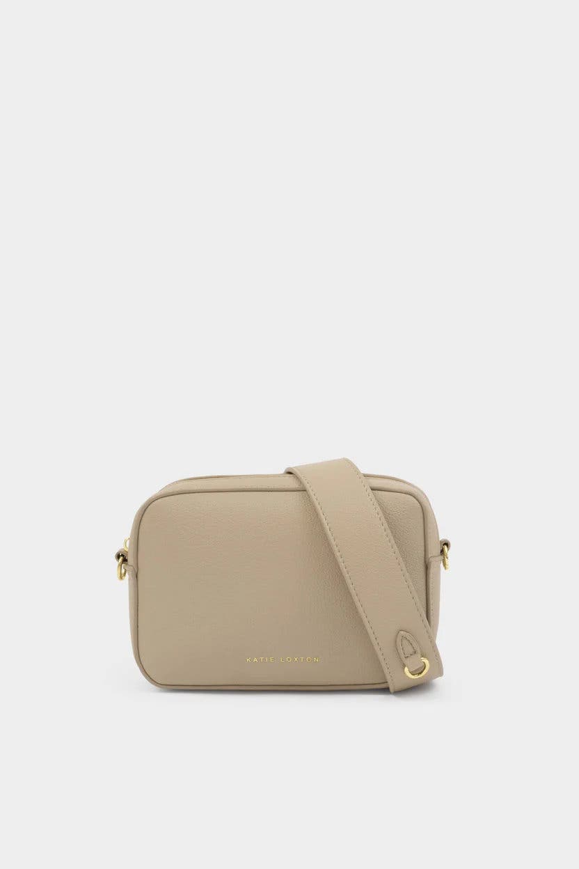 Katie Loxton Avery Small Crossbody Bag in Light Taupe, Main, color, Light Taupe