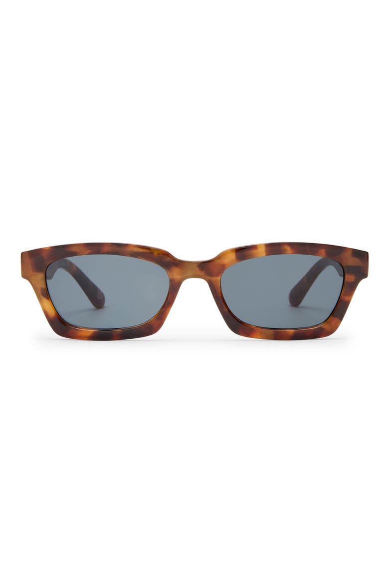 Sculptor 50mm Rectangular Sunglasses, Main, color, DARK TORTOISE