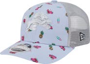 New Era Men's New Era  Light Blue Detroit Lions Adventure Surfboard 9SEVENTY Adjustable Hat