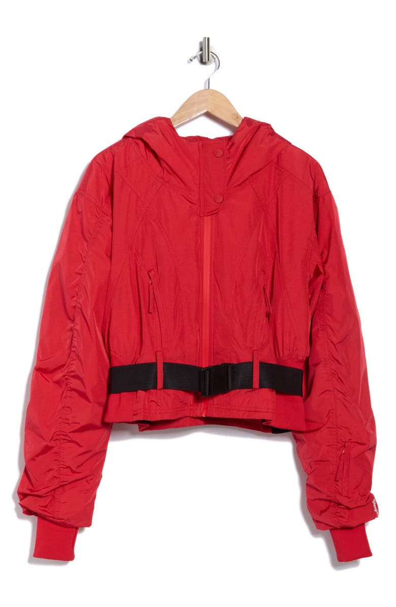 Free People Powder Vixen Jacket, Alternate, color, Red