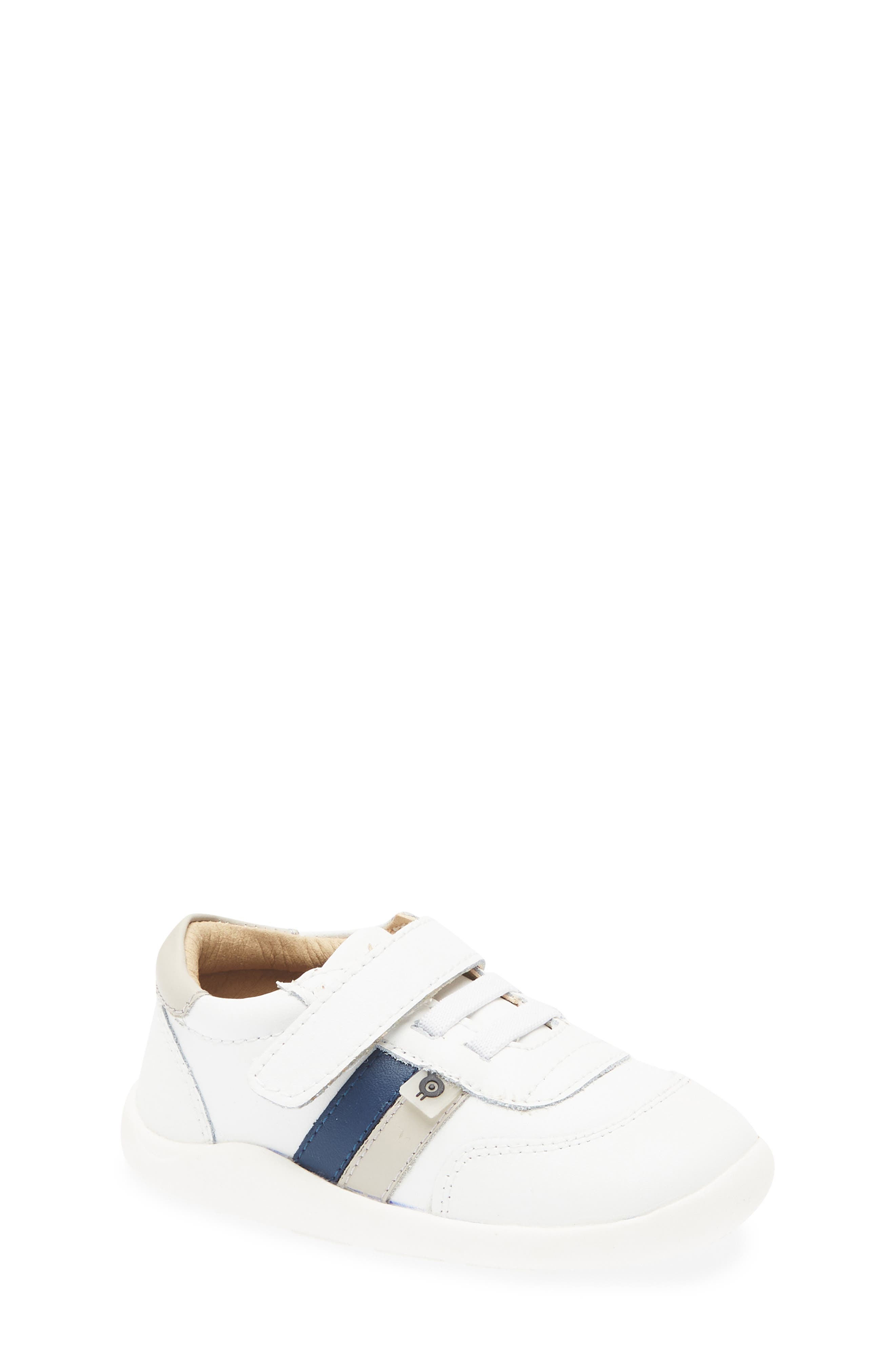 OLD SOLES Kids' Play Ground Sneaker, Main, color, Snow / Denim / Gris