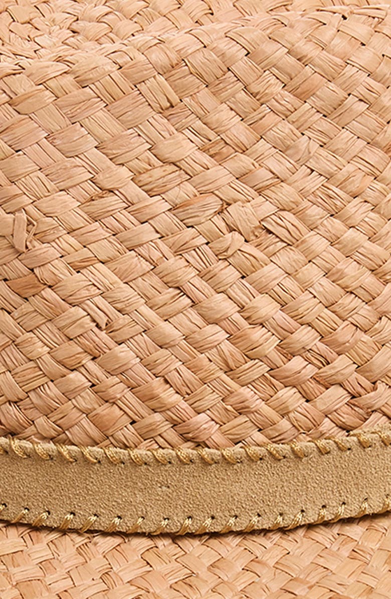 rag & bone Western Straw Fedora, Alternate, color,