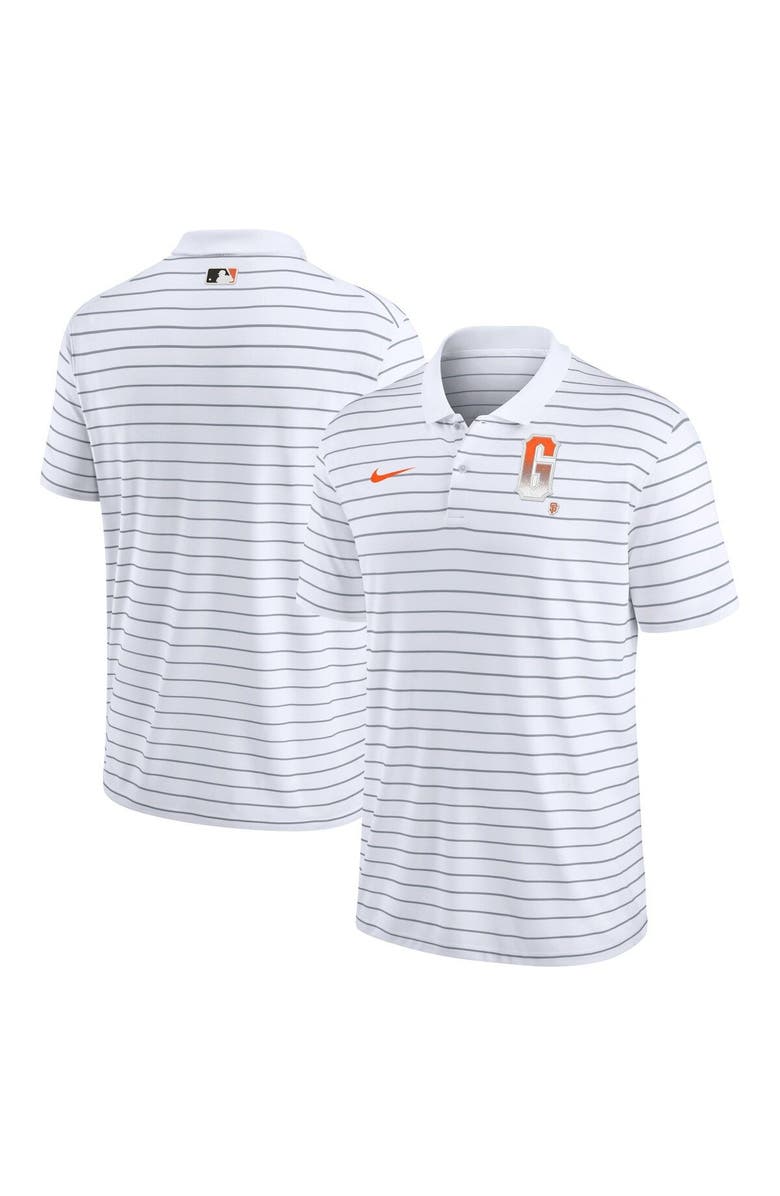 Nike Men's Nike White San Francisco Giants City Connect Victory Performance Polo, Main, color, 