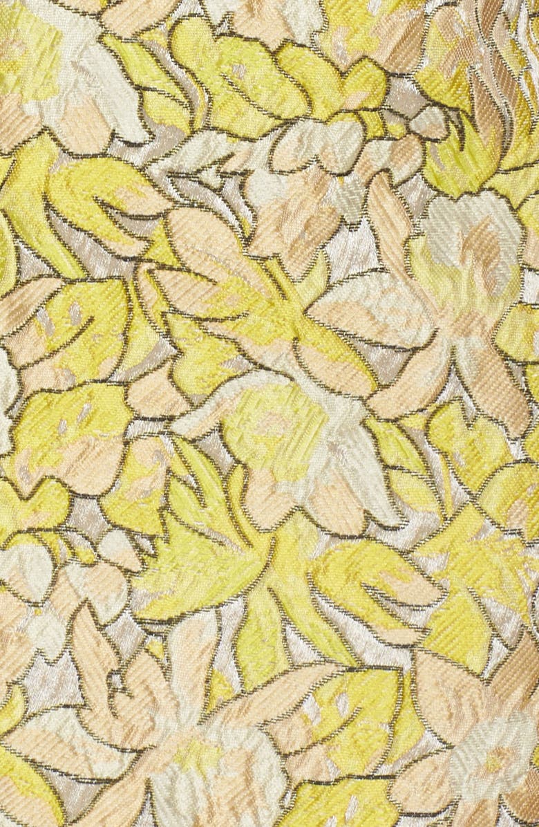 BB DAKOTA OCCASION Gretta Strapless Jacquard Sheath Dress, Alternate, color, 