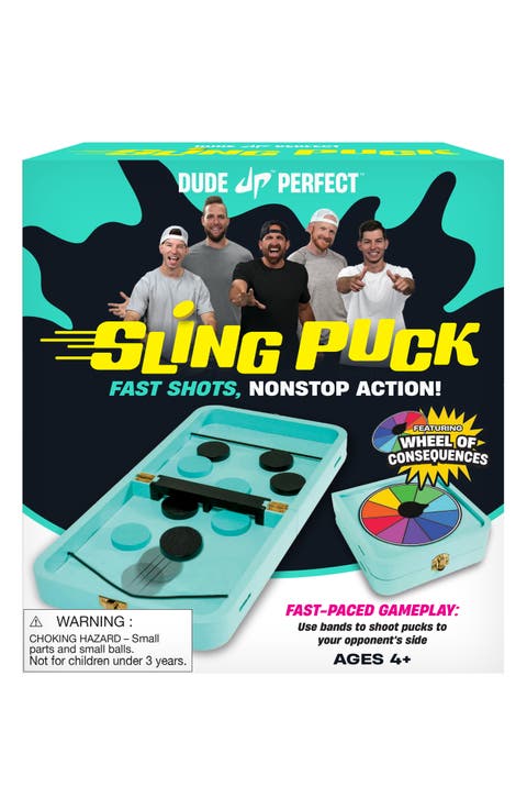 Sling Puck & Checkers Game Set