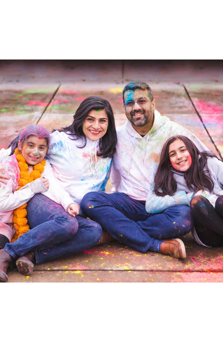 KULTURE KHAZANA 100Gm All Natural, Washable, Biodegradable, Holi Nontoxic Color Powder, 50 Pack, Alternate, color, Multicolored